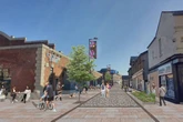 Seaside town's once-bustling area now cut-off with locals calling it a 'no-go zone'