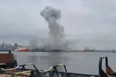 Romania port explosion as drone blasts Constanta Black Sea harbour