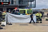 Swimmer rushed to hospital after being attacked by shark as cops say 'avoid the area'