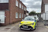 Girl, 3, falls from window in block of flats as air ambulance lands and police swarm