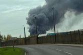 Major fire incident as blaze for miles with emergency services warning 'stay away'