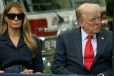 BREAKING Trump health fears as side of his face 'completely droops' at public appearance