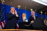 Trump interrupts FIFA president with dig at World Cup chaos