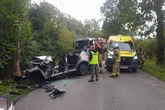 Dad and baby killed in horror crash as mum and son fight for their lives