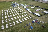 Thousands of kinky couples descend on tiny village for UK's largest sex fest 'Swingathon'