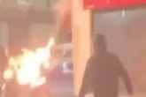 Belfast riots: Protester sets himself on fire with petrol bomb as chaos continues