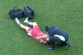 Liverpool star rushed to hospital after suffering horror neck injury
