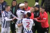 Championship star sent off after full time for striking opponent in 'brawl'