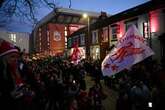 PSG 'given police escort' as Liverpool fans give team bus hostile welcome