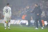 Ruben Amorim's reaction to Bruno Fernandes' red card in Man Utd defeat says it all