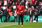 Reason Alisson Becker didn't start Carabao Cup final as Arne Slot makes big call