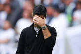 Arsenal fans show anger with 'Arteta Out' messages as transfer frustration boils over