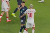 Premier League legend is first player sent off for covering mouth in new World Cup rules