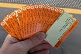 Angry commuter given 'useless' 15 paper tickets for one train journey