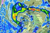 Storm Amy chaos sees match suspended as plane lands in another country
