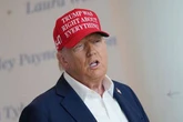 Donald Trump's health concerns as 'thick' makeup on hand sparks speculation
