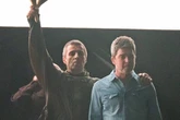 Oasis gig descends into chaos as fan rushed out on stretcher after medical emergency