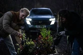 World's first 'nature powered' photoshoot showcases incredible new electric car