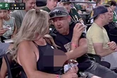 NBC forced to cut cameras as couple spotted in 'sex act' during baseball game