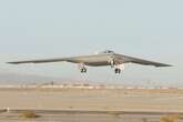 United States unveils secretive new £585m nuclear bomber in stunning new images