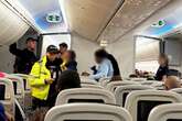 'Tequila terror' at 60,000ft as gang of boozed up TUI passengers arrested by armed cops