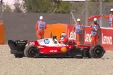 Barcelona GP suspended after high-speed Ferrari crash as medics rush to scene
