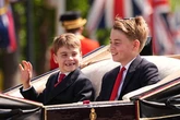 Prince Louis' unexpected conversation with Prince George revealed by lip reader