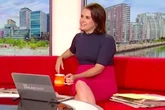 BBC News presenter Nina Warhurst slams viewer over 'uninvited feedback' on skirt