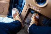 Drivers risk £5,000 fine and nine points based on their autumn footwear