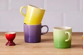 Le Creuset rainbow mugs are less than £8 each in incredible deal - but be quick