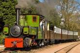 The steam train 'spectacle' in a country park near Birmingham with a carvery and free shuttle bus