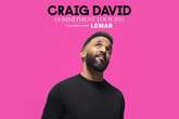 Win tickets to see your favourite 2024 festival headliners- including Craig David- at Motorpoint Arena