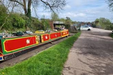 Pictures of a Stourbridge canal spot with boats, antiques and amazing pub