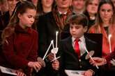 Prince Louis' adorable one-word message to mum Kate Middleton at Christmas carol service