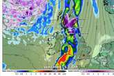 Weather map shows 400-mile winter storm to hit on Christmas Eve