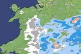 Met Office map shows all the parts of England facing snow on Friday night