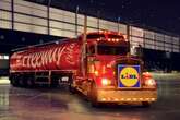 Major update over Lidl Christmas cola truck heading to nine locations in UK