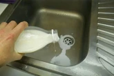UK households urged to 'stop' pouring milk down drain