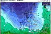 UK snow maps shows exact time bone-chilling -3C Arctic freeze will blast Britain