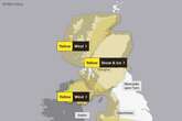 Met Office issues new weather warnings as UK hit by 114mph Storm Eowyn - see full list