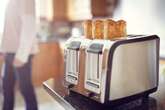 UK households warned over keeping toaster or microwave on kitchen counter