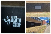Anger over grafitti in Balsall Heath backing controversial Bob Vylan over IDF 'death' chant