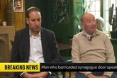 Manchester synagogue hero who barricaded doors says terrorist 'tried everything to get inside'