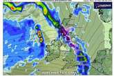 UK snow maps turn bright purple as 368-mile snow bomb set to hit 24 regions - full list