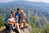 Family sell everything to travel the world with two suitcases living off £30-a-day