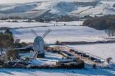 'Only' nine cities and towns in England and Scotland face more snow in January