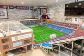Aston Villa fan spends six years building Subbuteo inspired replica of Villa Park