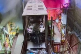 Moment careless 'vaper' sparks huge fire at waste management facility