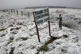 UK faces 66 hours of snow with three places 'worst hit' by flurries