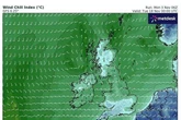 UK weather maps turn deep blue as big -1C freeze to hit 8 counties - full list